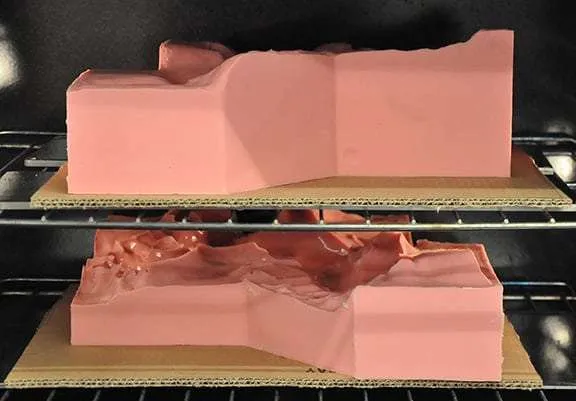 Post Curing Silicone Mold Post Curing Silicone Mold